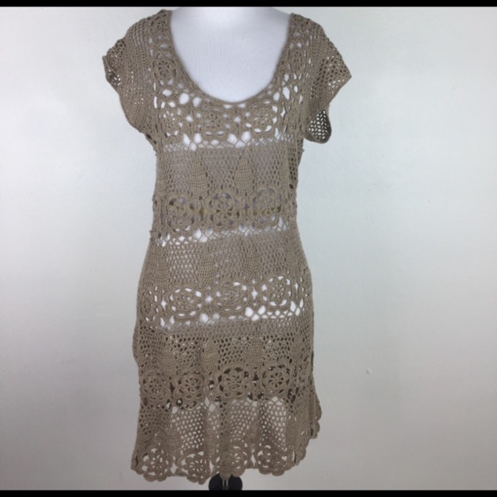 Crochet dress large